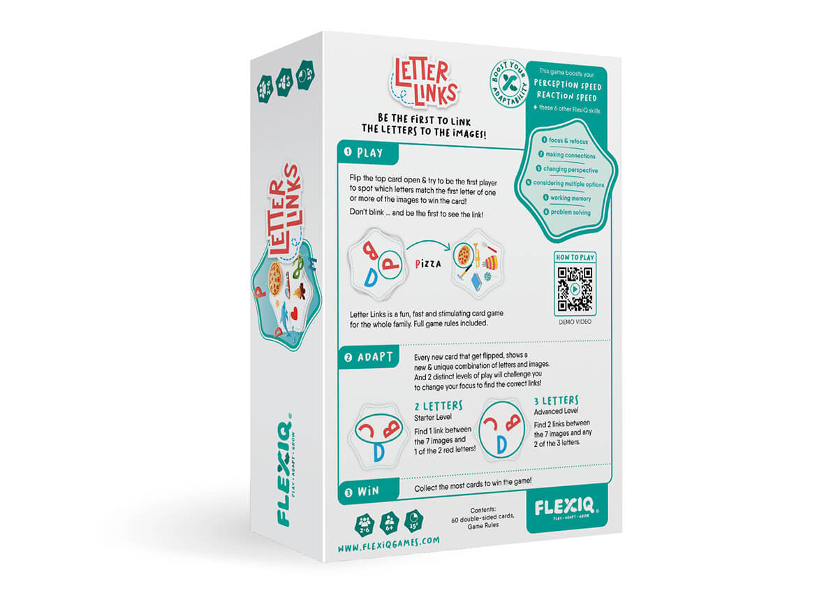 Letter Links Fast Match Game