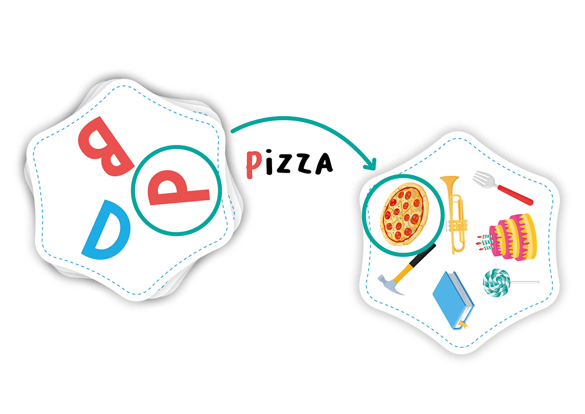 Letter Links Fast Match Game