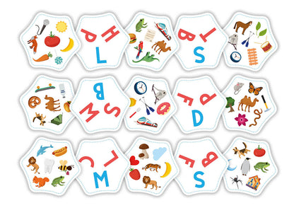 Letter Links Fast Match Game