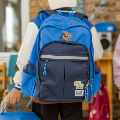 Blue Bulldog Backpack