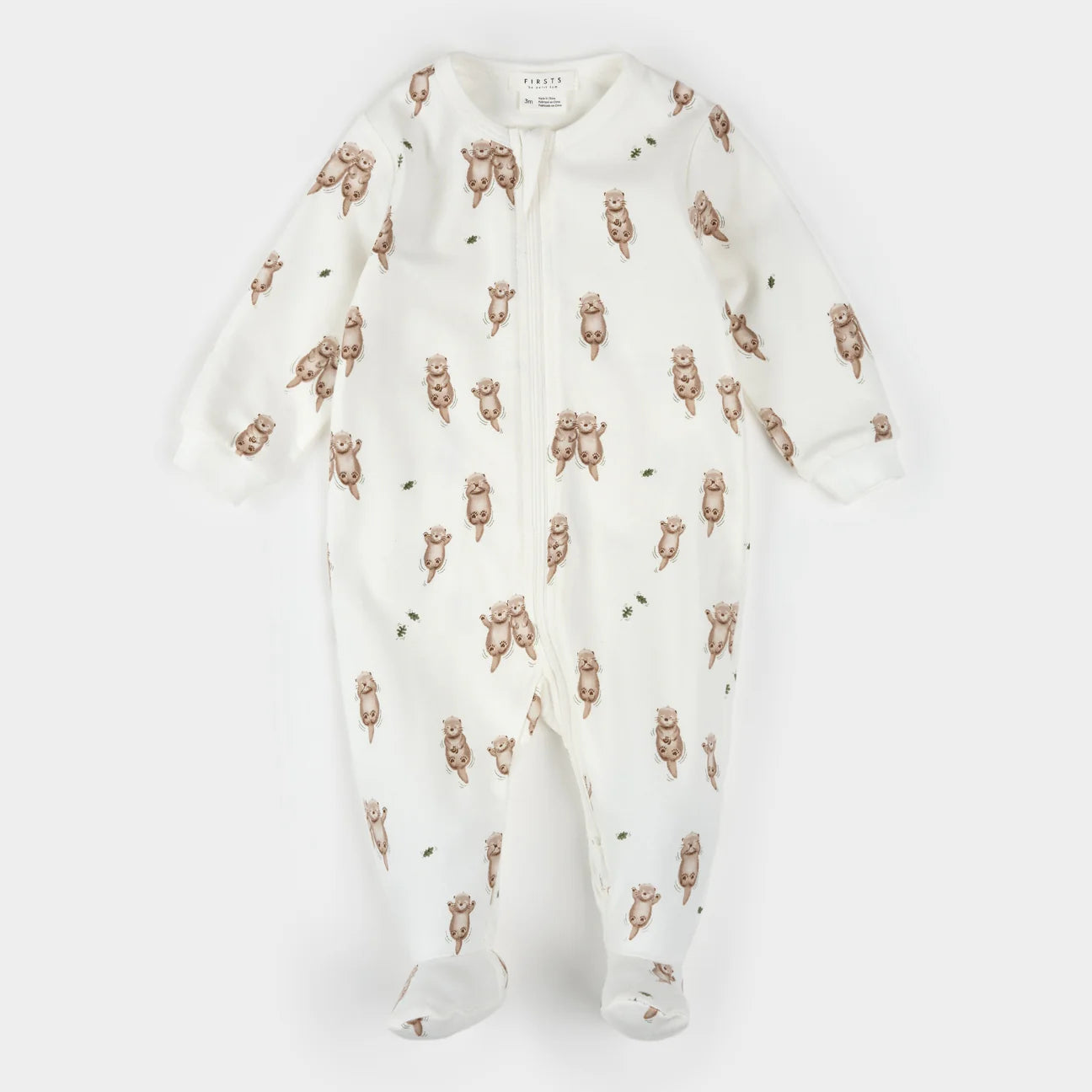Otter on Off-White Sleeper