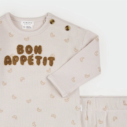 Bon Appétit Double Jersey Outfit Set