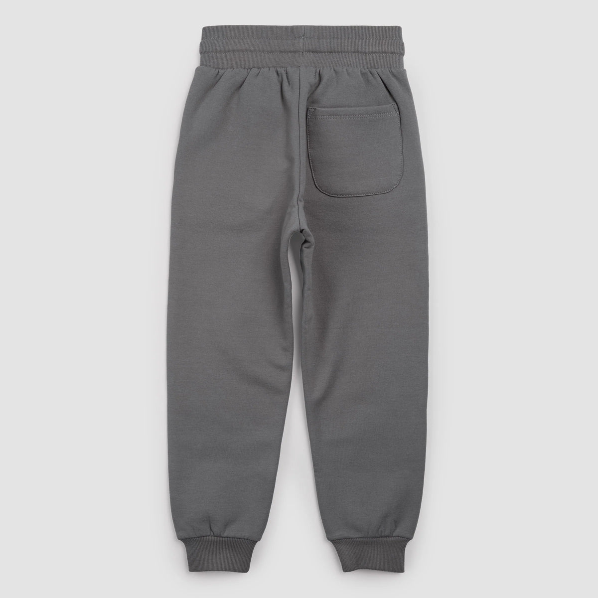 Miles Basics Cotton Fleece Joggers- Smoke