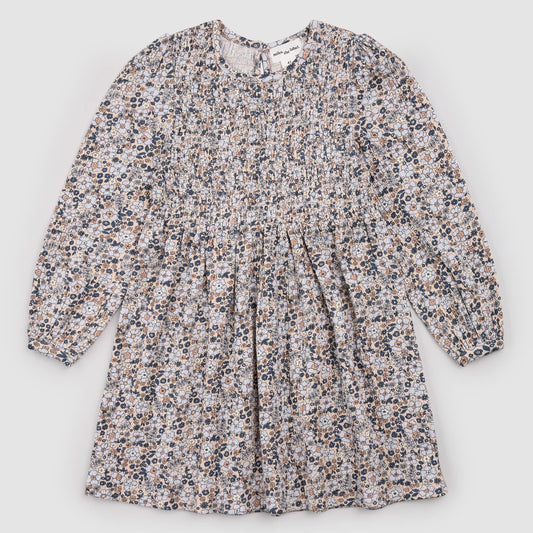 Vintage Flowers Toddler Jersey Dress