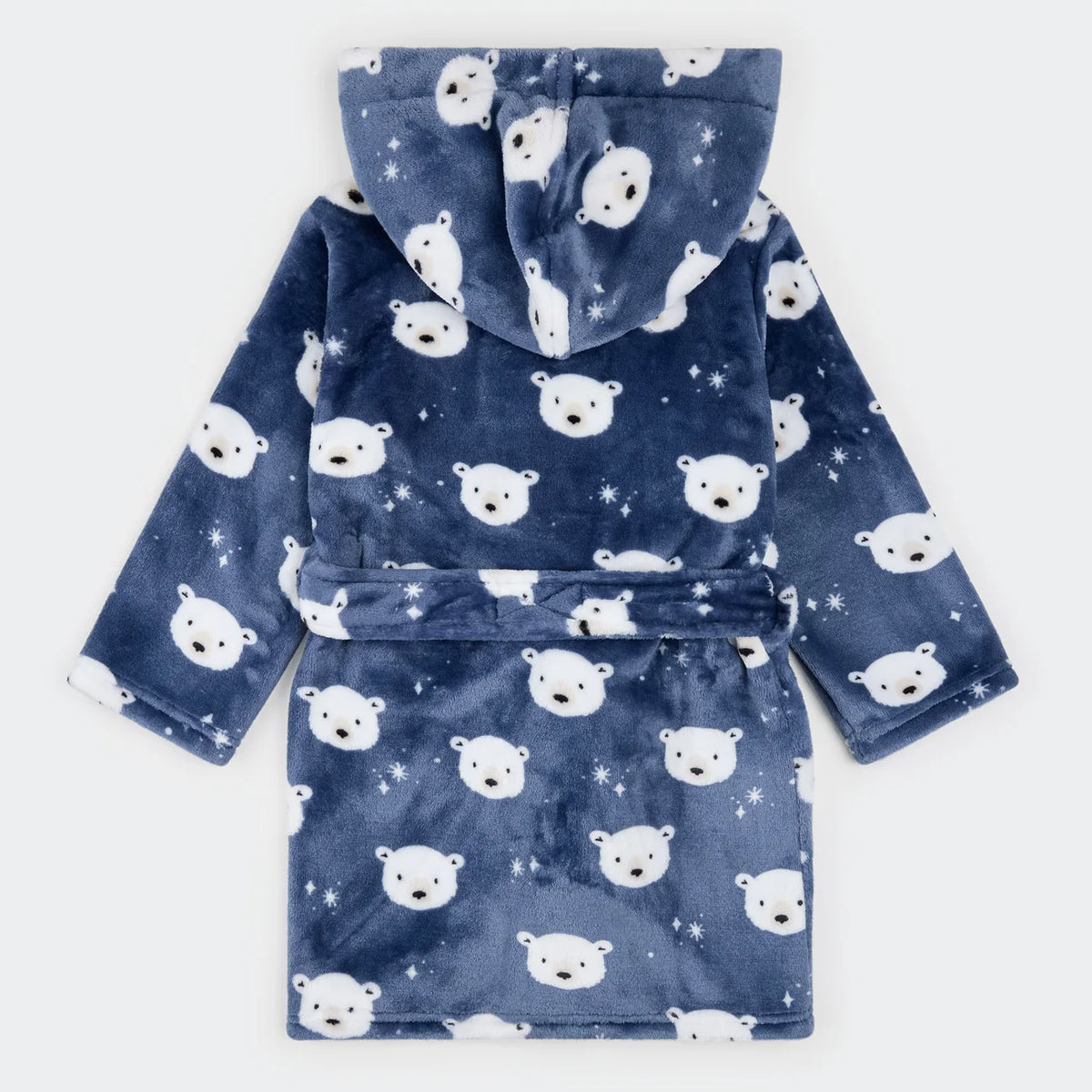 Polar Bears Plush Kids Robe