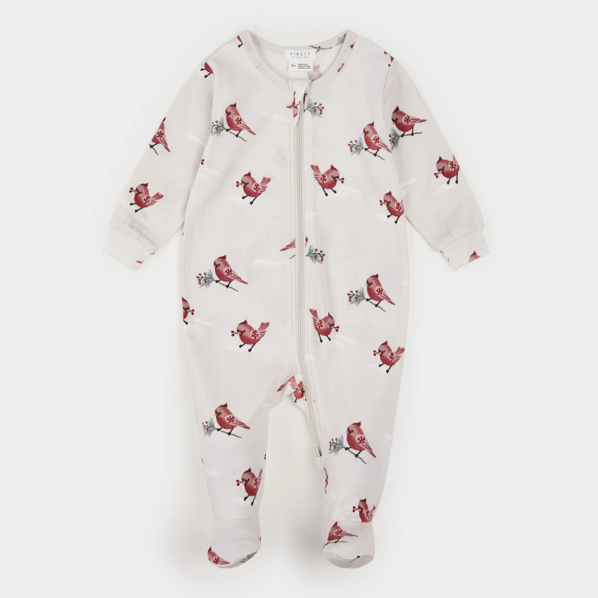 Cardinals on Creme Sleeper