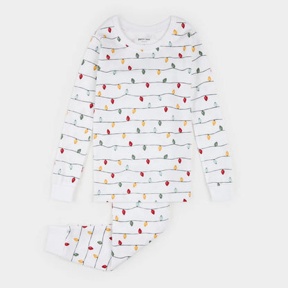 Twinkle Holiday Lights PJ Set