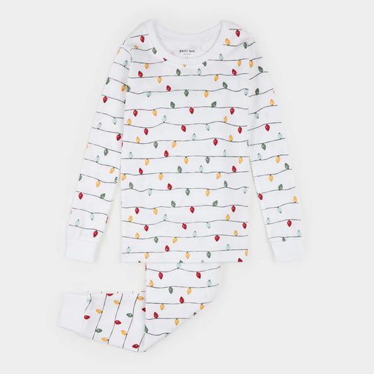 Twinkle Holiday Lights PJ Set