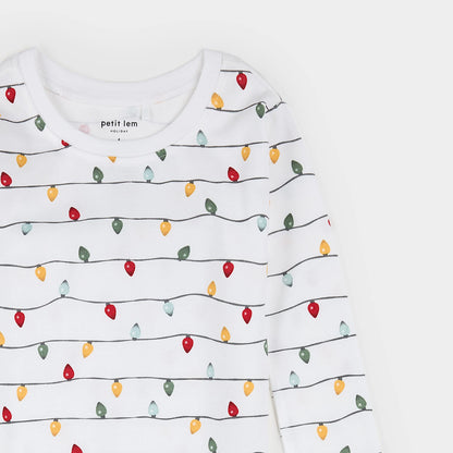 Twinkle Holiday Lights PJ Set