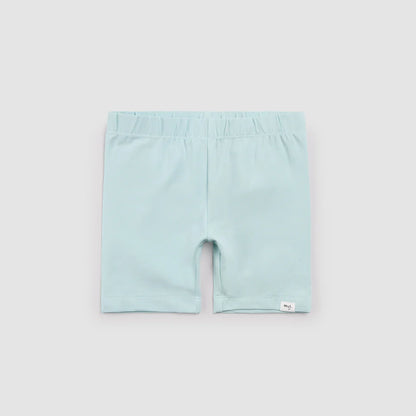 Sky Blue Bike Shorts