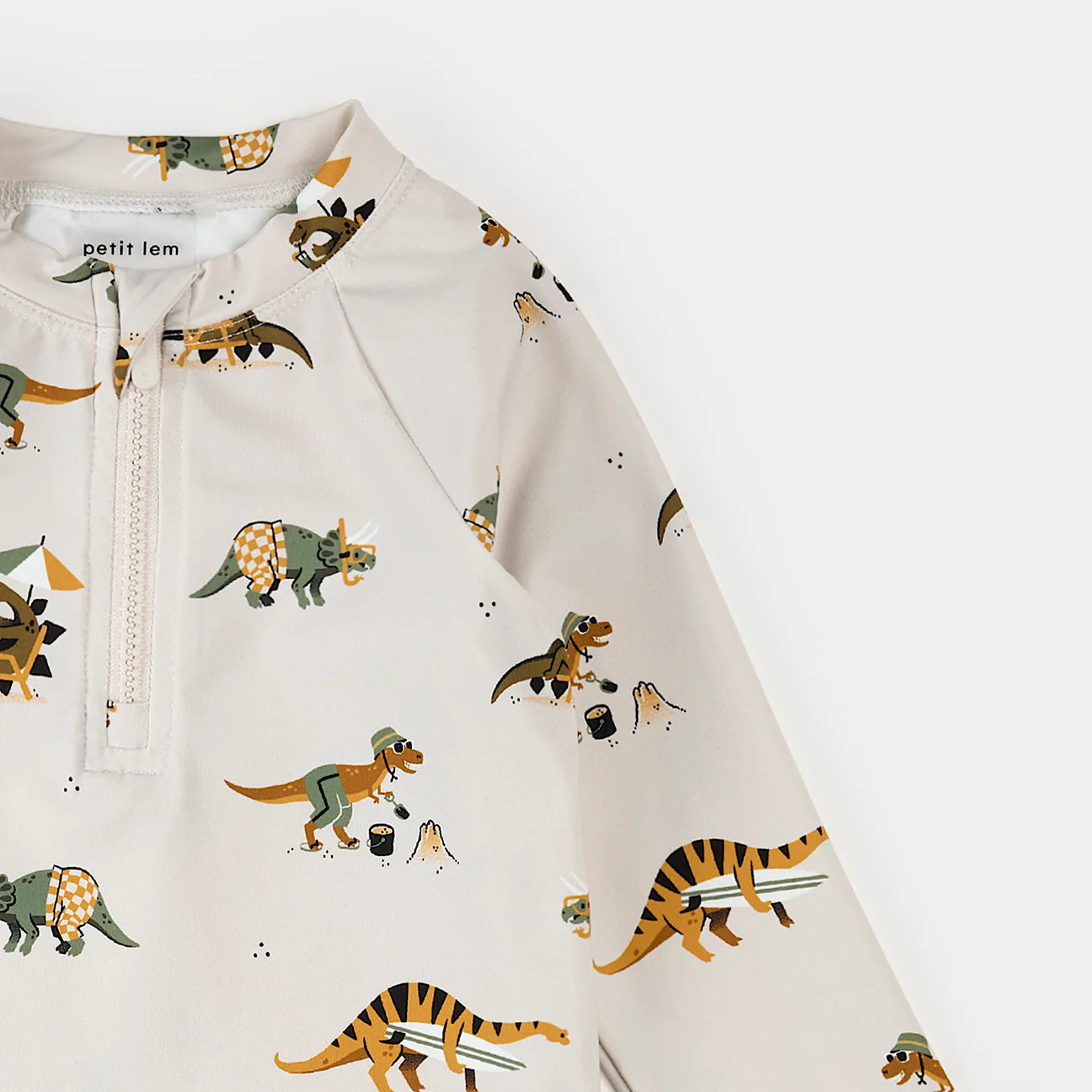 Beach Dinos Baby Rashguard Set