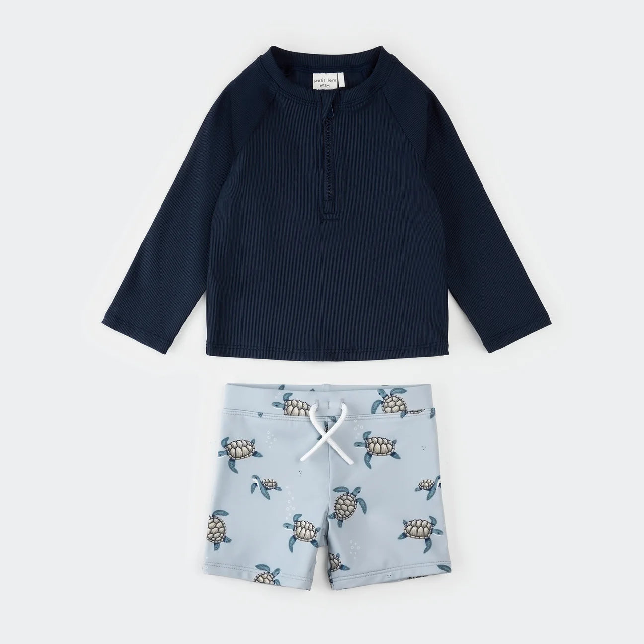 Sea Turtles Baby Rashguard Set