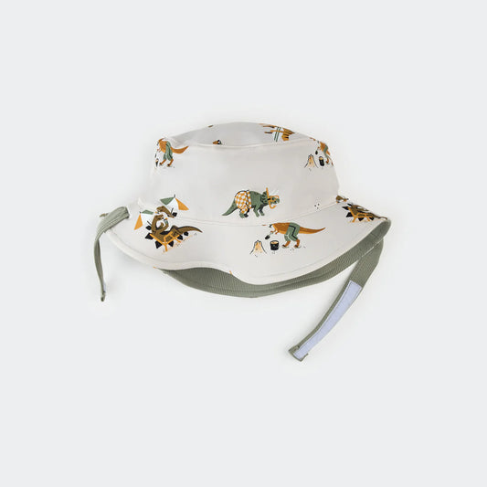 Beach Dinos Reversible Swim Hat