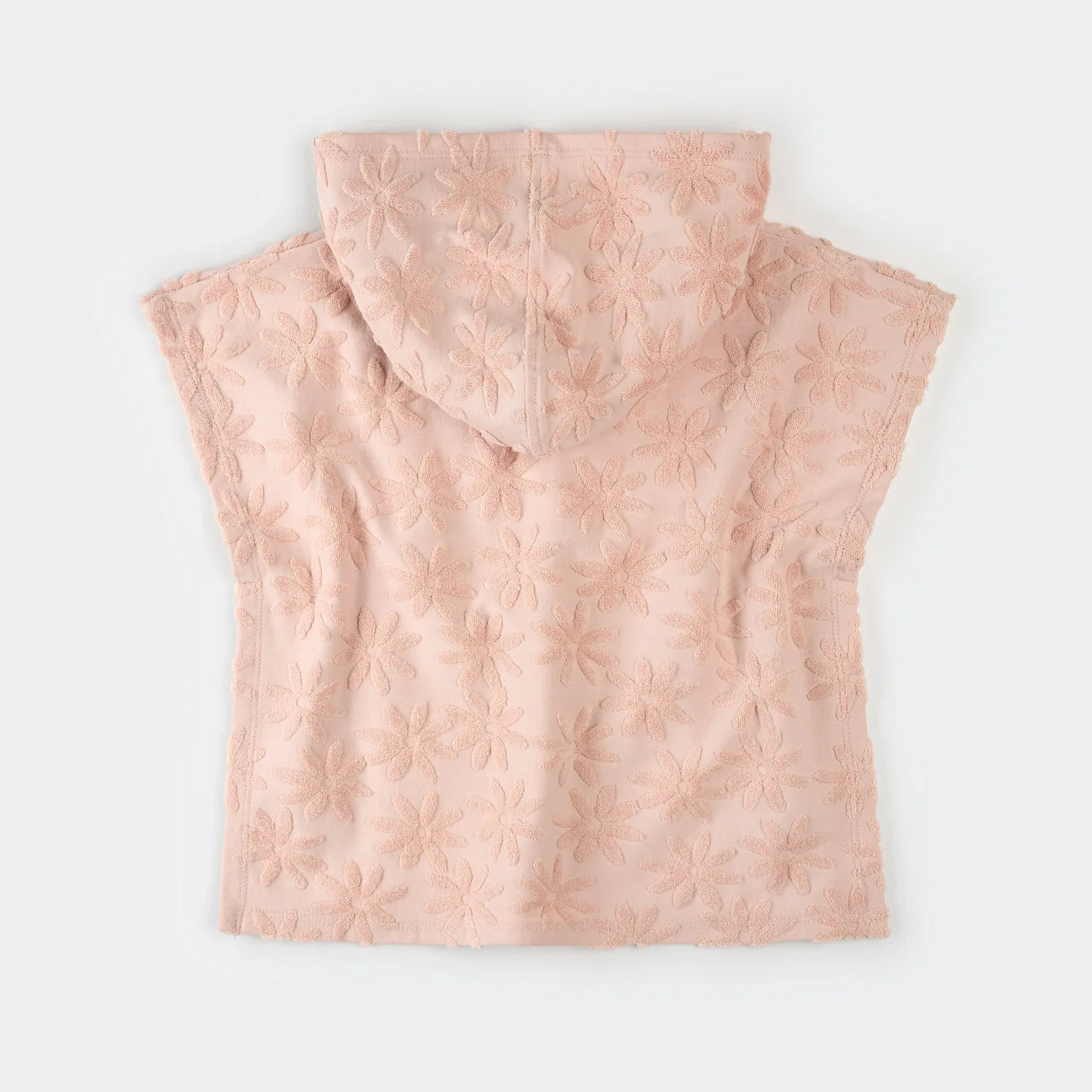 Organic Pink Floral Beach Poncho