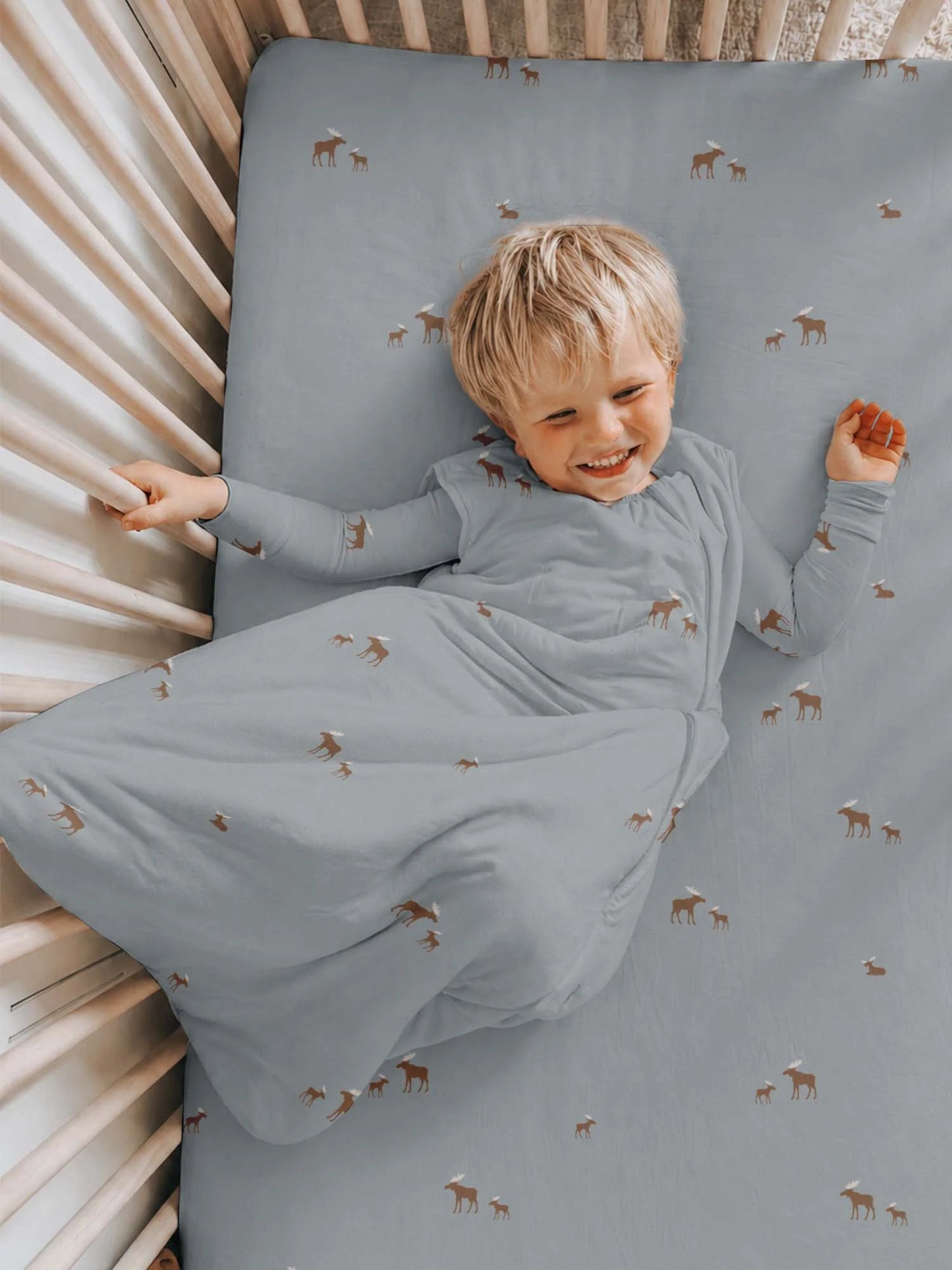 2.5TOG Bamboo Sleep Sack- Moose