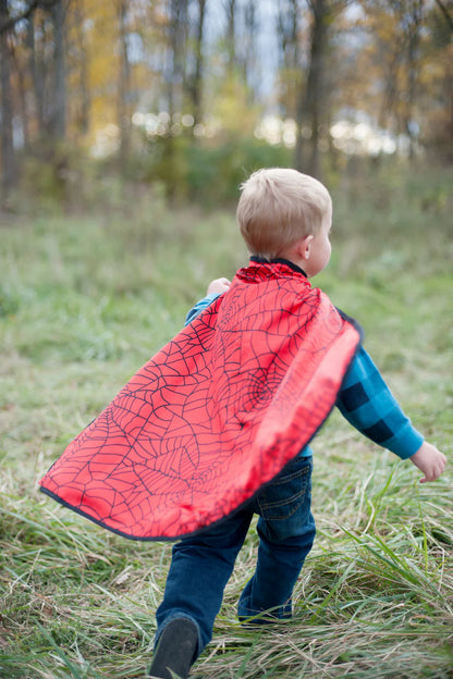 Spider Superhero Colour-In Cape