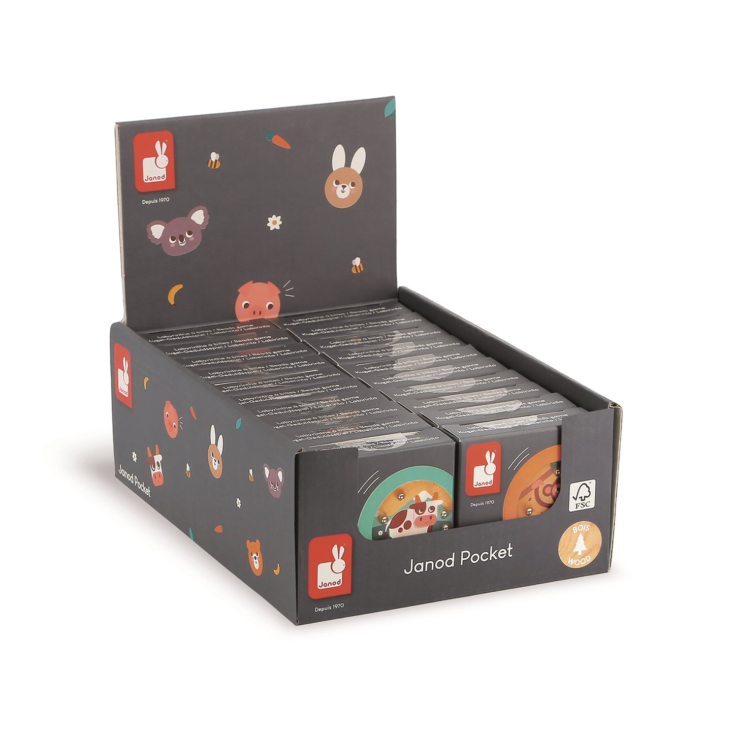Pocket Bead Maze Game