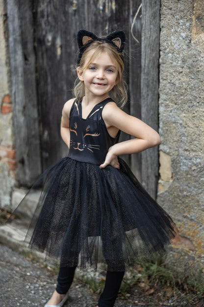 Black Cat Dress & Headband