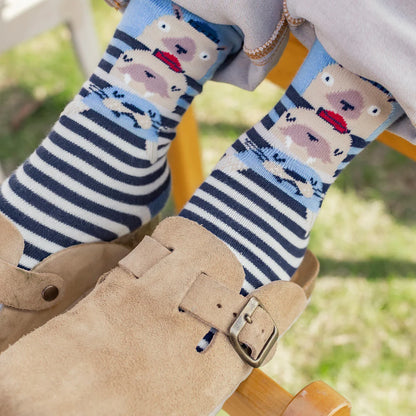 Nordic Pals Striped Socks