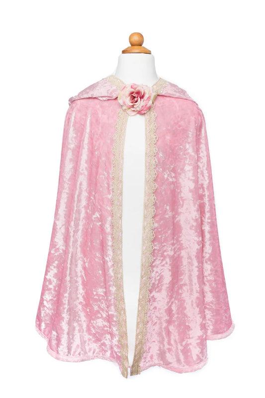 Deluxe Pink Rose Princess Cape