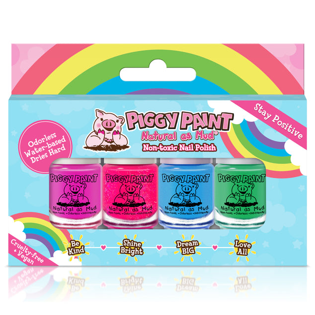 Rainbow Nail Polish Box Set