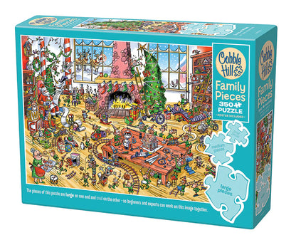 350pc. Elves at Work Family Puzzle