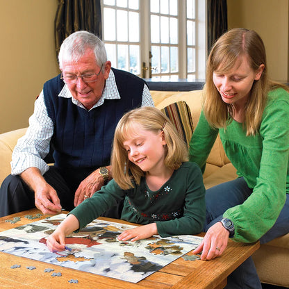 350pc. Santa Claus and Friends Family Puzzle