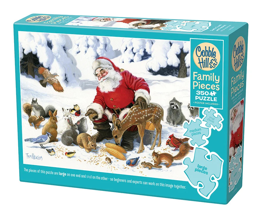 350pc. Santa Claus and Friends Family Puzzle