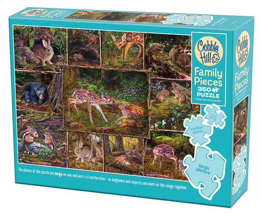 350pc. Into the Woods Family Puzzle