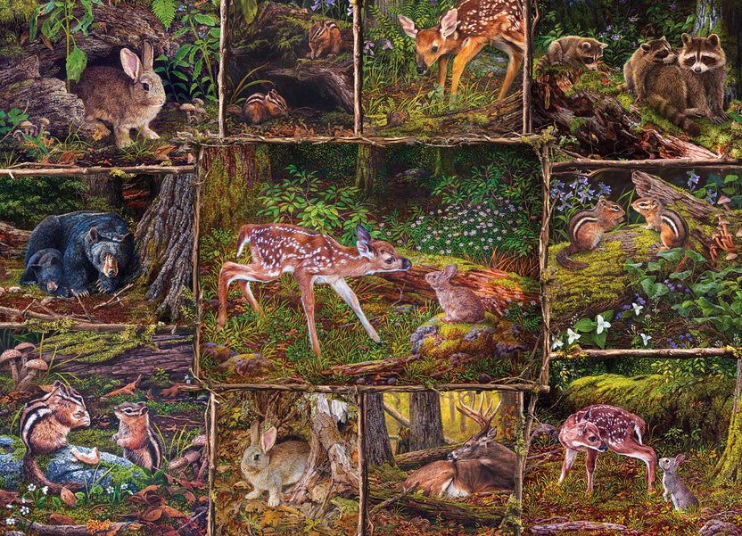 350pc. Into the Woods Family Puzzle