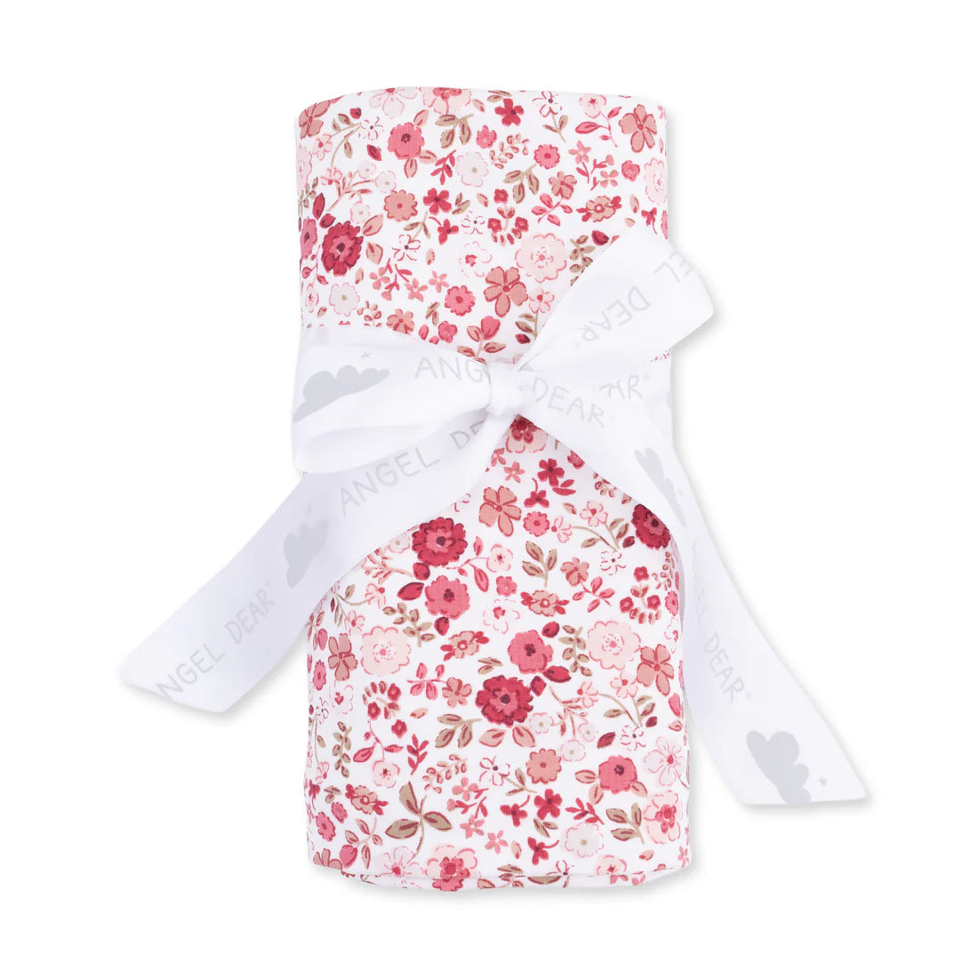 Bamboo Jersey Swaddle Blanket- Serene Floral