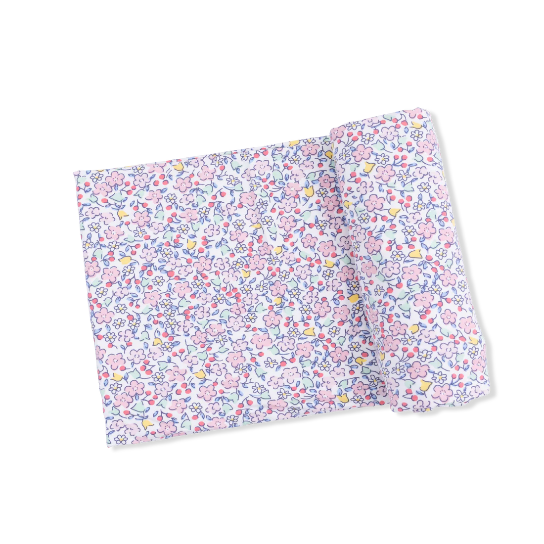 Bamboo Jersey Swaddle Blanket- Elizabeth's Garden