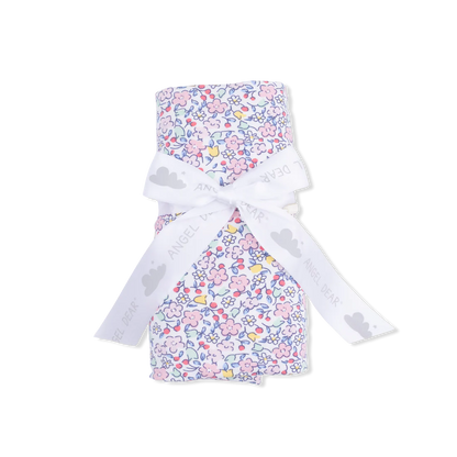 Bamboo Jersey Swaddle Blanket- Elizabeth's Garden