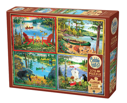 275pc. Cabin Country Easy Handling Puzzle