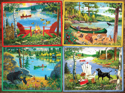 275pc. Cabin Country Easy Handling Puzzle