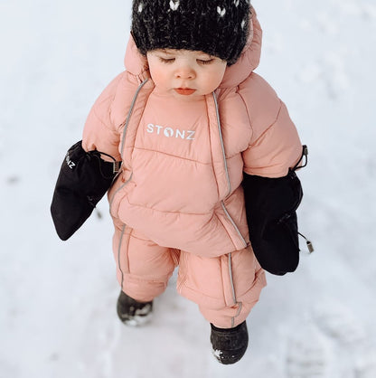 Baby Snow Mitts- Black