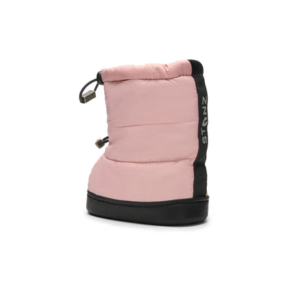 Toddler Puffer Booties- Haze Pink