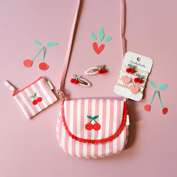 Cherry Kiss Scallop Bag
