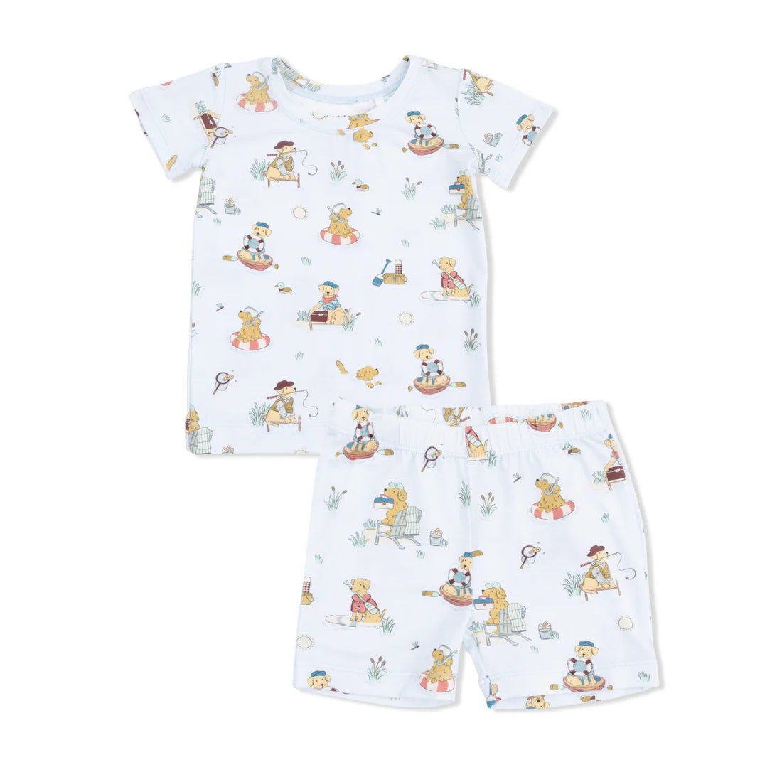 Shortie Loungewear Set- Lake Buddy Dogs