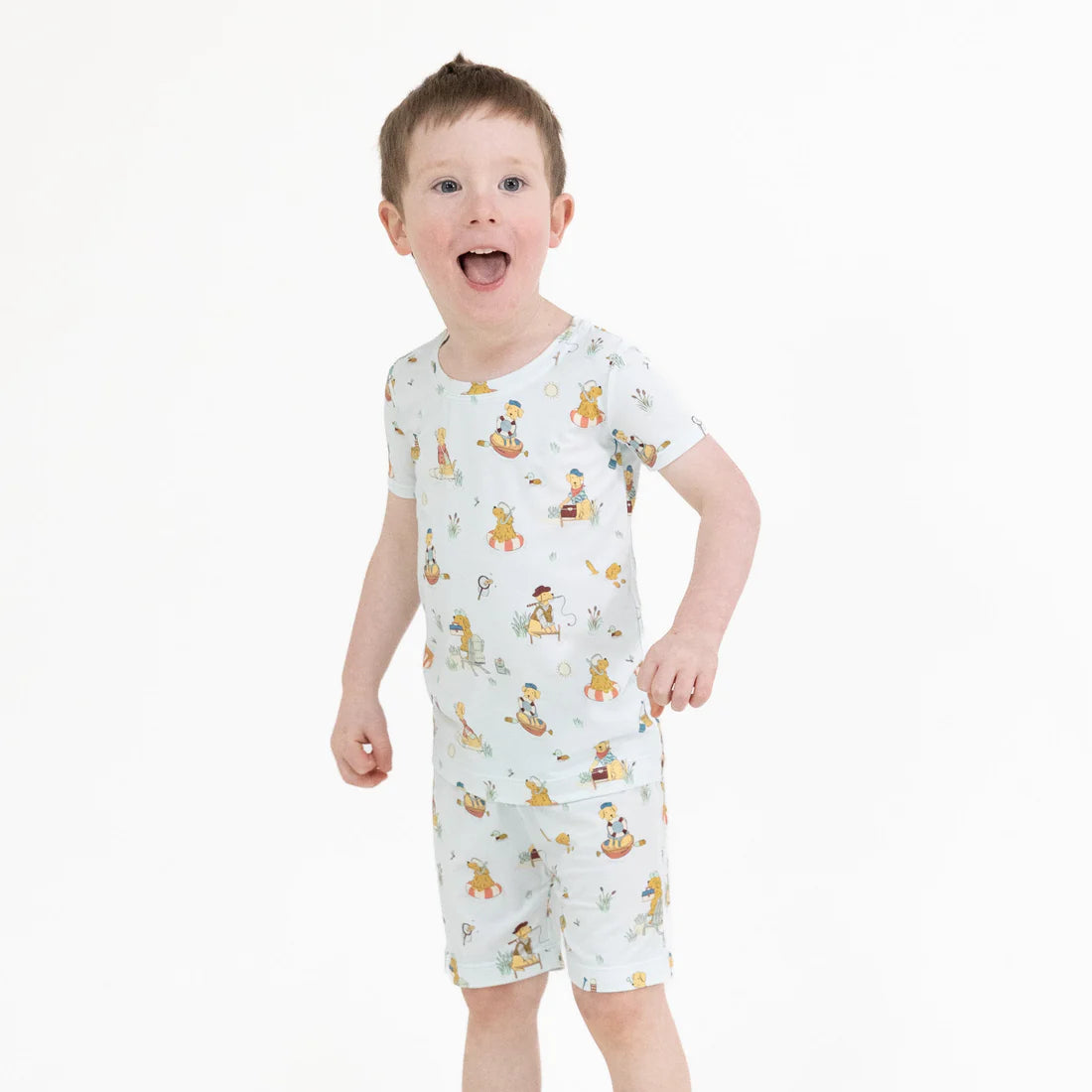 Shortie Loungewear Set- Lake Buddy Dogs