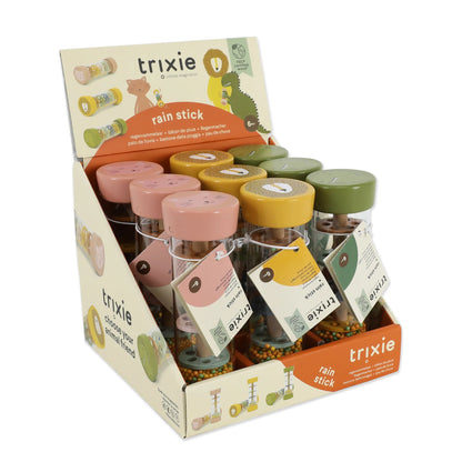 Wooden Animal Rain Stick