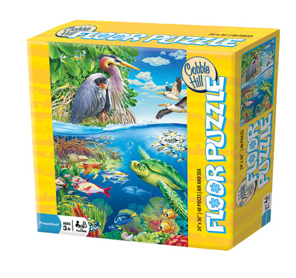 48pc. Air and Sea Floor Puzzle