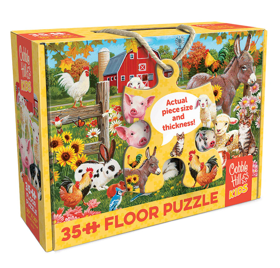 35pc. Farmyard Greetings Floor Puzzle
