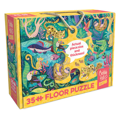 35pc. In The Rainforest Floor Puzzle