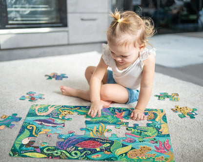 35pc. In The Rainforest Floor Puzzle