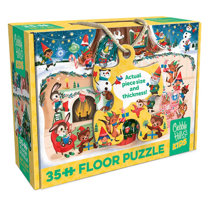 35pc. Christmas Cheer Floor Puzzle