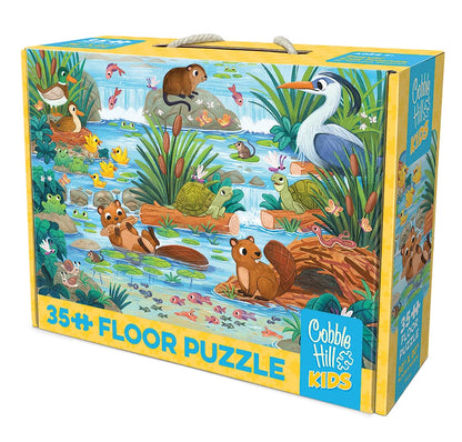 35pc. Beaver and Friends Floor Puzzle