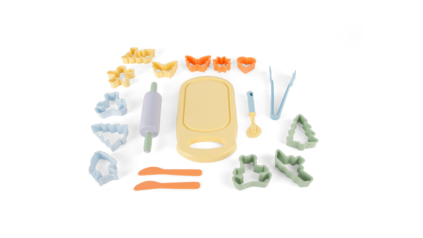 Pastels Play Dough Tool Set