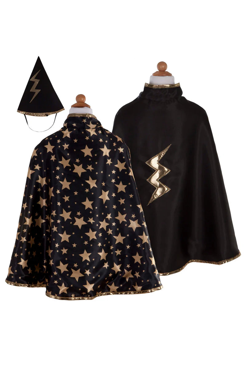 Reversible Wizard Cape & Hat