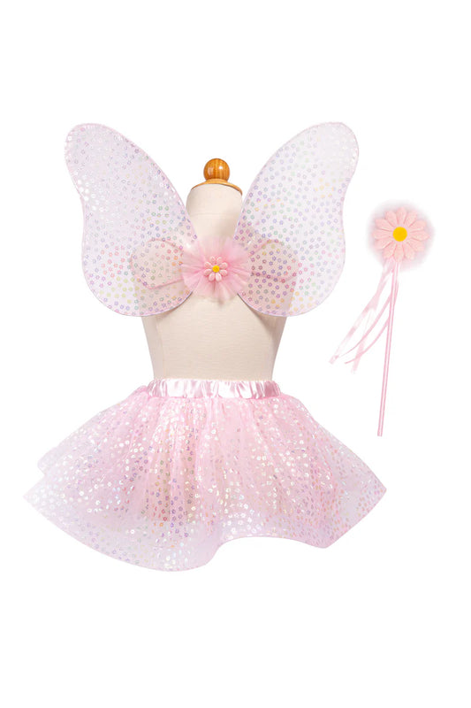 Crazy for Daisies Tutu, Wand, & Wings Set